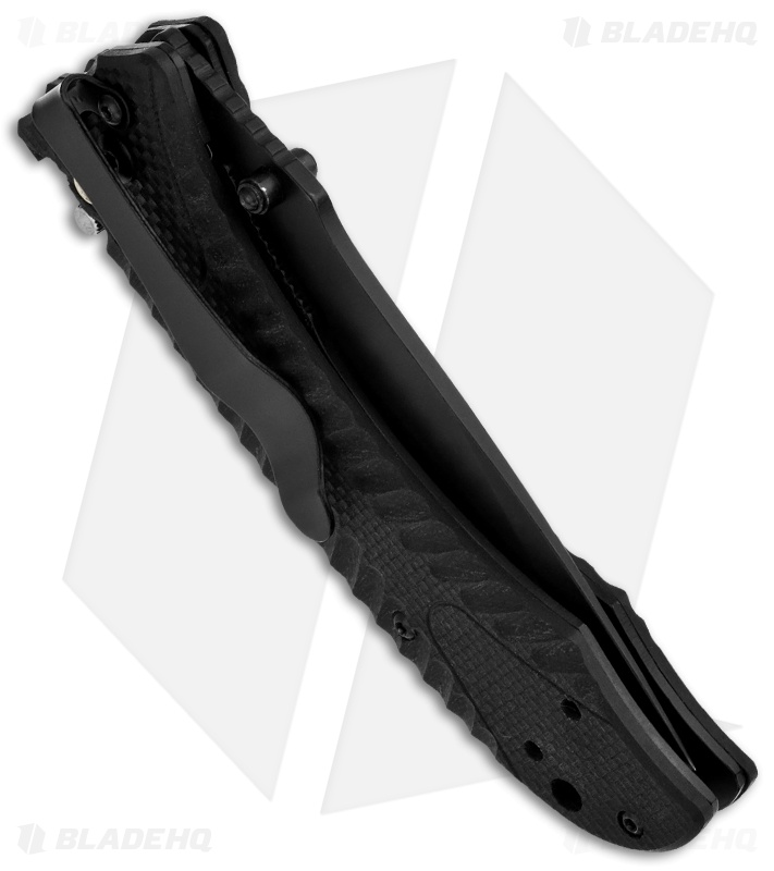 Coast Knives Dark Force II Double-Lock Knife (3.5" Black Serr) DX350