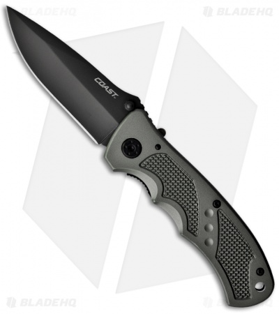 Coast Knives Ghost II Double Lock Liner Lock Knife (3.25" Black) DX315