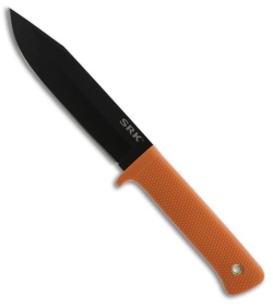 Cold Steel SRK Fixed Blade Knife Orange Kray-Ex (6&quot; Black) | 220983