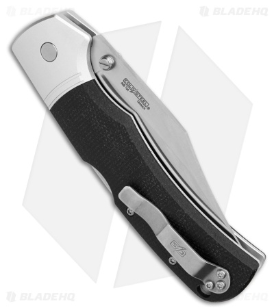 Cold Steel Mackinac Hunter Tri-Ad Lock Knife Aluminum/Black Micarta (3.6" Satin)