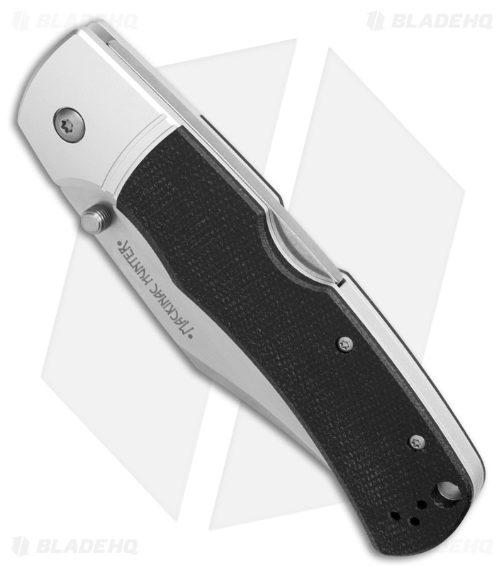 Cold Steel Mackinac Hunter Tri-Ad Lock Knife Aluminum/Black Micarta (3.6" Satin)
