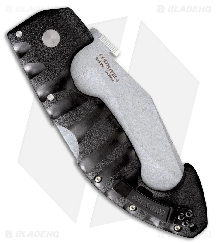 Cold Steel Spartan Kopis Tri-Ad Lockback Knife(4.5"StonewashAUS10A)21ST*DISC*