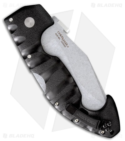 Cold Steel Spartan Kopis Tri-Ad Lockback Knife(4.5"StonewashAUS10A)21ST*DISC*
