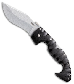 Cold Steel Spartan Kopis Tri-Ad Lockback Knife (4.5" Stonewash AUS 10A) 21ST