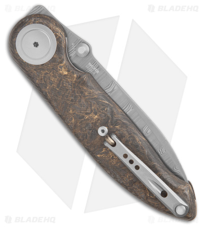 CRKT Michael Walker Pursue Liner Lock Knife Fat Carbon Dark Matter (3.25" Dama)