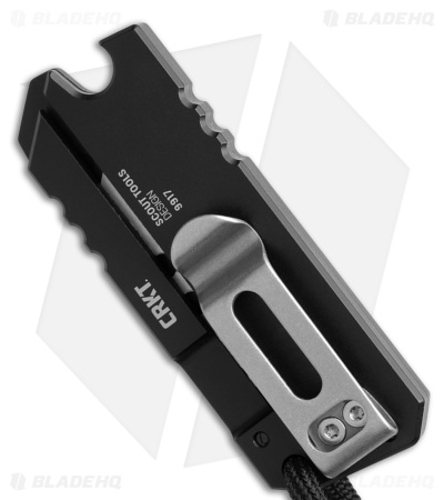 CRKT C.U.T. Compact Utility Tool Black Titanium (0.62" Sk-5)
