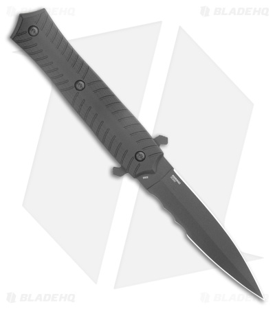 CRKT Xolotl Fixed Blade Knife Black G-10 (3.6" Black) 2263