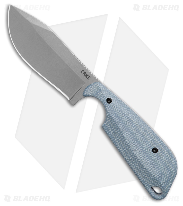 Flytanium Blue Micarta + CRKT Minimalist Nessmuk (2.9" SW D2)  