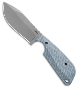 Flytanium Blue Micarta + CRKT Minimalist Nessmuk (2.9" SW D2)