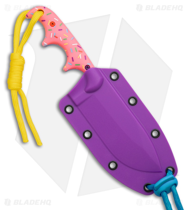 CRKT Folts Minimalist Dessert Warrior® Nessmuk Neck Knife (2.9" Blue)