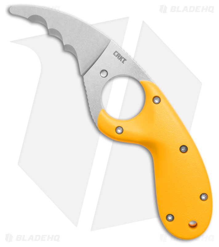 CRKT Bear Claw | Yellow | SW Serrated