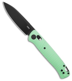 CRKT Counterpart Crossbar Lock Knife Textured Aqua GRN (3.31" Black Oxide)