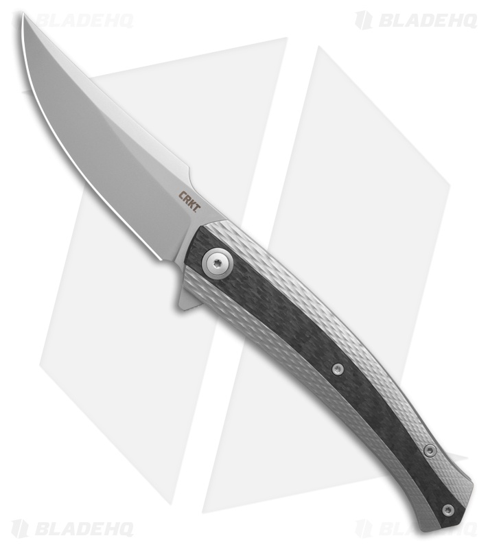 CRKT Persian Frame Lock MagnaCut Knife Titanium w/Carbon Fiber Inlay (3.5" BB)
