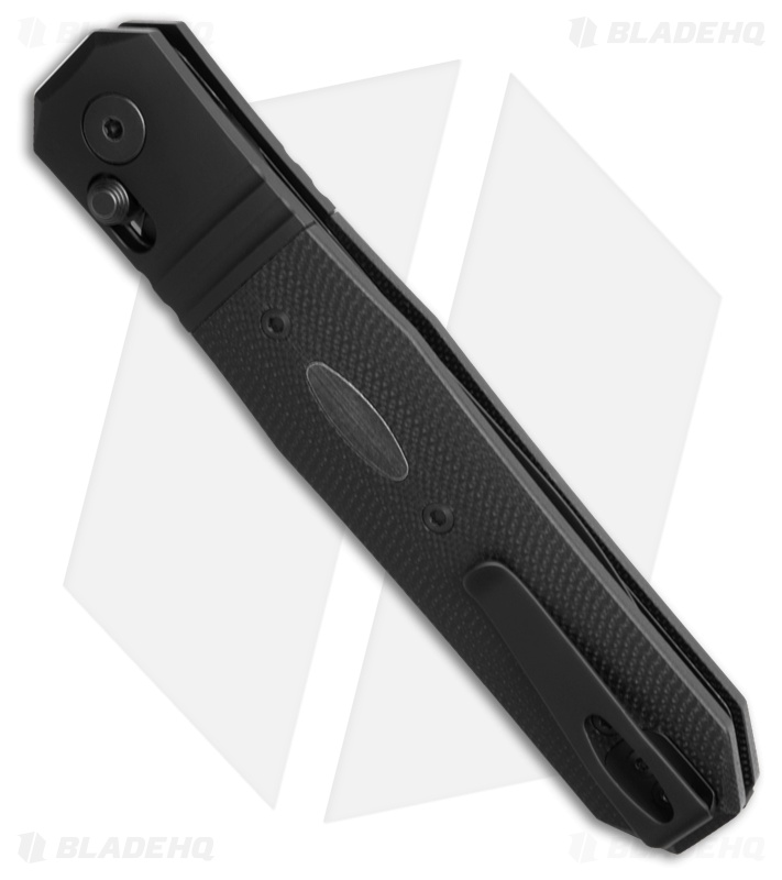 CRKT Redemption Crossbar Lock Knife Black G-10/Steel Bolsters (4" Black)