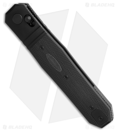 CRKT Redemption Crossbar Lock Knife Black G-10/Steel Bolsters (4" Black)