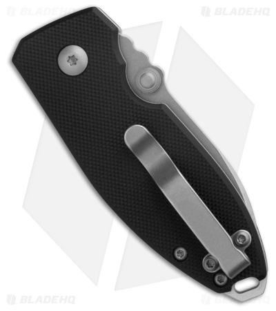 CRKT Squid Black G-10 Drop Point SW D2