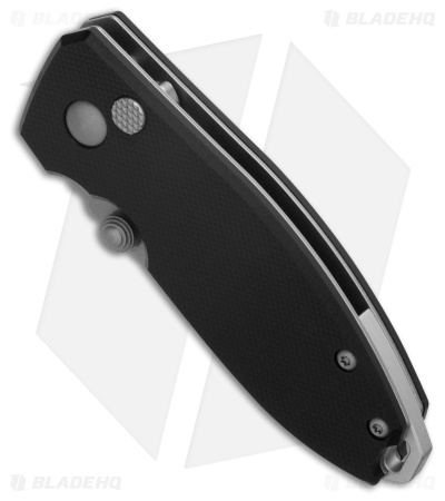 CRKT Squid Button Lock Knife Black G-10 (2.3" SW D2) 2474