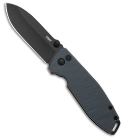 CRKT Squid XM Assisted Black G-10 Drop Point Black SW D2