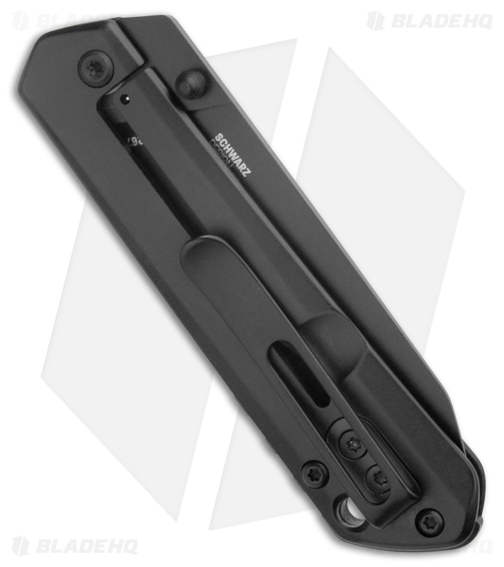 CRKT Straight Black G-10 Wharncliffe Black D2