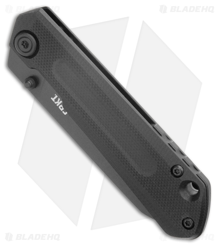 CRKT Straight Black G-10 Wharncliffe Black D2