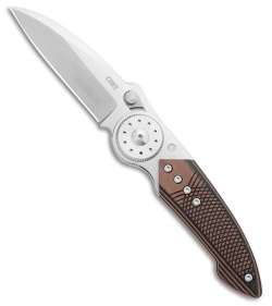 CRKT Walker Blade Lock Knife Stainless Steel + G-10 Overlay (2.9" Satin) 4200