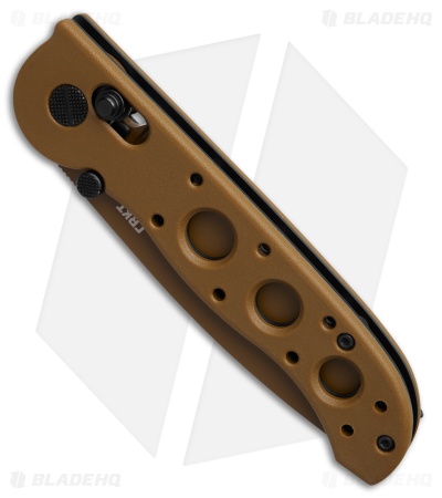 CRKT M16-02XD Crossbar Lock Tanto Knife Desert Tan Grivory (3.1" Tan)