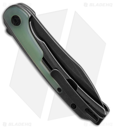 CRKT Padawan Frame Lock Knife Stainless Steel w/ Jade G-10 (3.01" Black SW)
