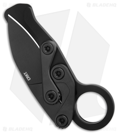 CRKT Provoke Kinematic Morphing Folding Knife Black Aluminum (2.6" TiNi) 4050K