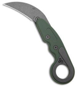 CRKT Provoke Kinematic Morphing Karambit Knife Green Grivory (2.4&quot; SW) 4041GR | 221986