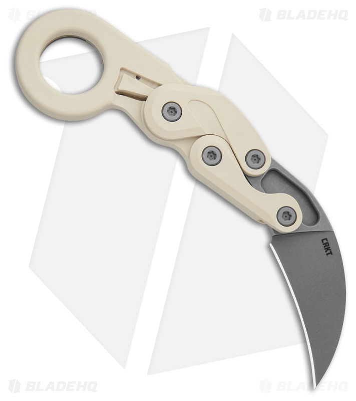 CRKT Provoke Kinematic Morphing Karambit Knife Sand Grivory (2.4" SW) 4041S
