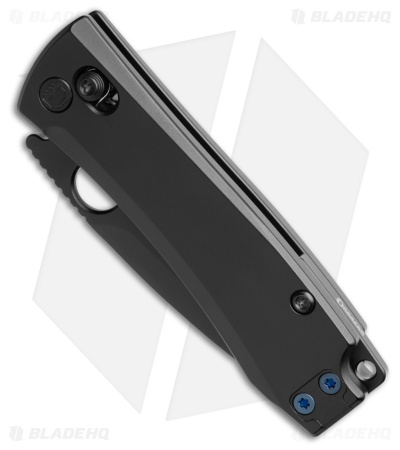 Daggerr Knives Nightmare 63 MagnaCut Crossbar Lock Knife Black Ti (2.6" Black)