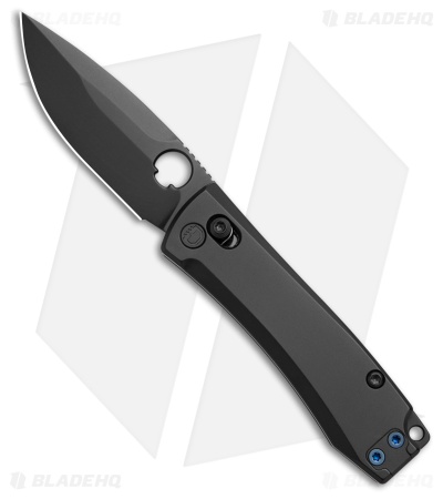 Daggerr Knives Nightmare 63 MagnaCut Crossbar Lock Knife Black Ti (2.6" Black)