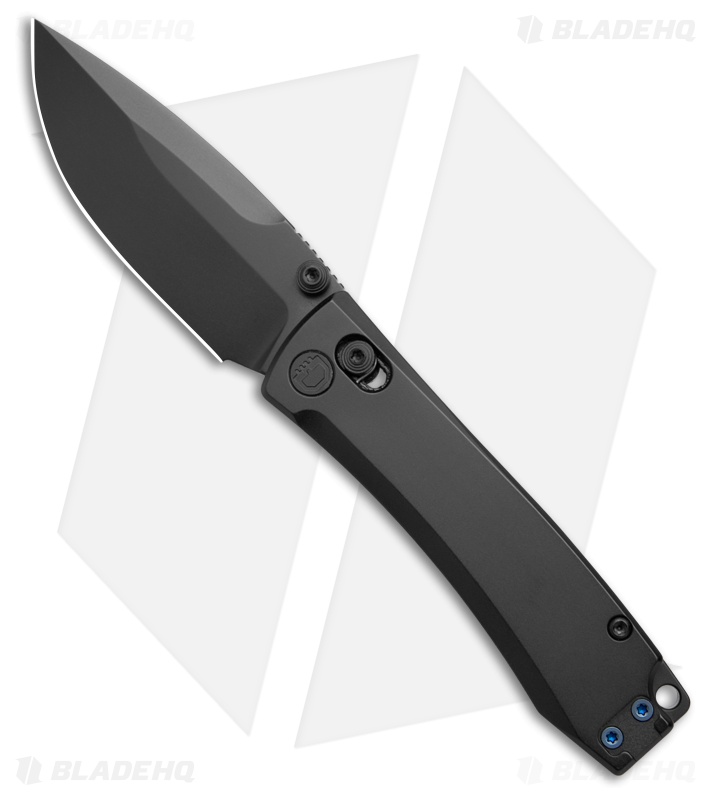 Daggerr Knives Nightmare 77 MagnaCut Knife Black Titanium (3.1" Black)