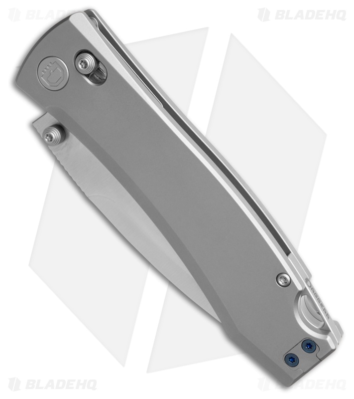 Daggerr Knives Nightmare Drop Point Crossbar Lock Knife Ti (4" Satin)
