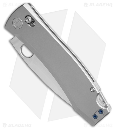 Daggerr Knives Nightmare MagnaCut Drop Point Crossbar Lock Knife Ti (4" Satin)