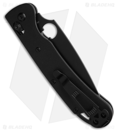 Daggerr Knives Sting Slim Crossbar Lock Knife Black G-10 (3.9" Black VG10)