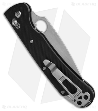 Daggerr Knives Sting Slim Crossbar Lock Knife Black G-10 (3.9" SW VG10)