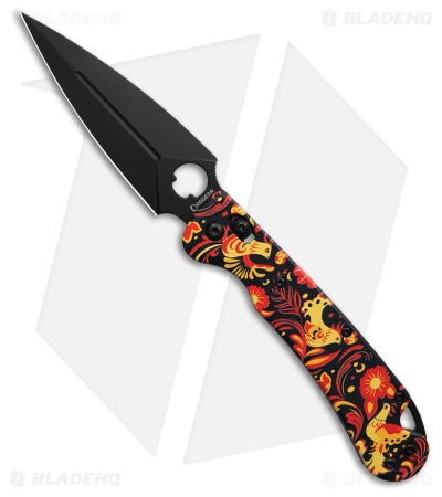 Daggerr Knives Arrow Slim Crossbar Lock Knife Black G-10 (3.9" Stonewash VG10)