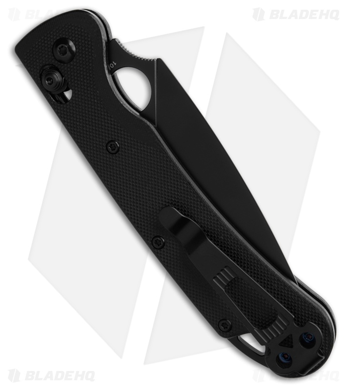 Daggerr Knives Arrow Slim Crossbar Lock Knife Black G-10 (3.9" Black VG10)