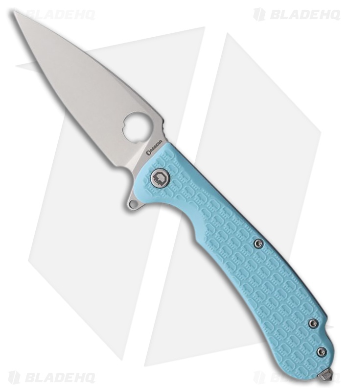 Daggerr Knives Resident Liner Lock Knife Light Blue FRN (3.5" Stonewash)