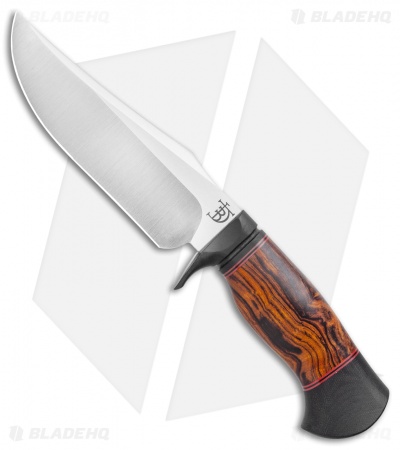 Dark Timber Knives Comanche Knife Desert Ironwood / Black G-10 (6.3" Two Tone)