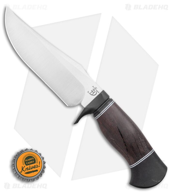 Dark Timber Knives Comanche Knife Walnut / Black G-10 (6.3" Two Tone)