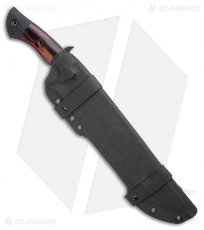 Dark Timber Knives Devil's Horn Knife Black Mi./Desert Ironwood (11.8" Two-Tone)