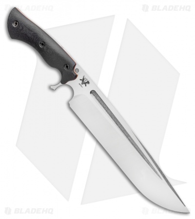 Dark Timber Knives Devil's Horn Knife Black Mi. / Orange Liners (11.8" Two-Tone)