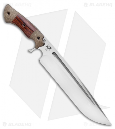 Dark Timber Knives Devil's Horn Knife Green Mi./Desert Ironwood (11.8" Two-Tone)