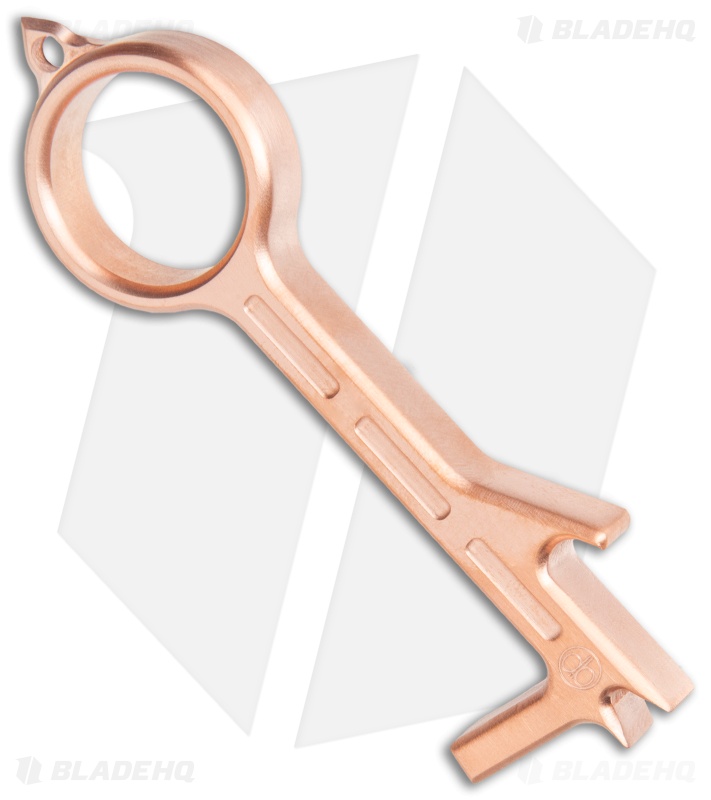 DB Customs Door Buster Bottle Opener EDC Keychain Copper