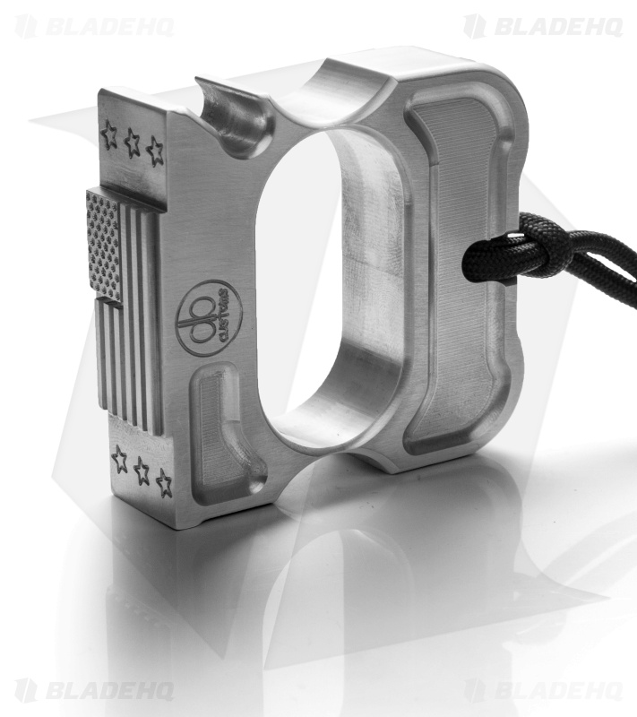 DB Customs Freedom Stamp Dual Knuck Bottle Opener Keychain Aluminum