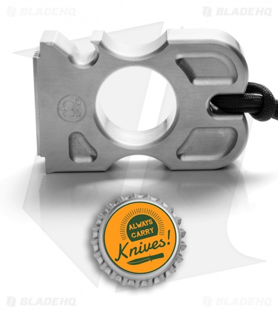DB Customs Freedom Stamp Single Knuck Bottle Opener EDC Keychain Aluminum