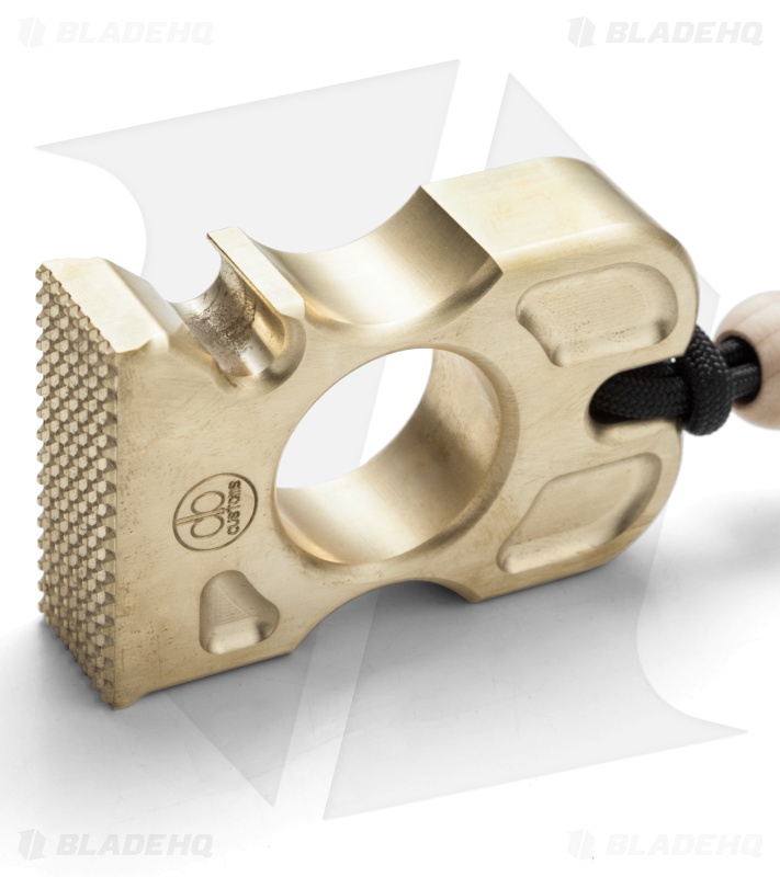 DB Customs Mr T Single Knuck Bottle Opener EDC Keychain Brass Blade HQ