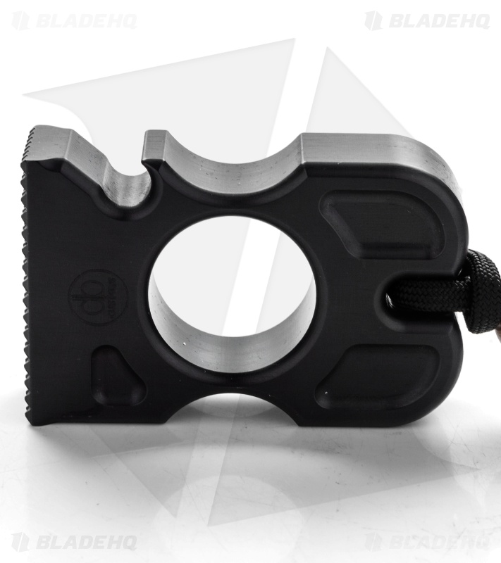 DB Customs Mr T Single Knuck Bottle Opener EDC Keychain Black Aluminum